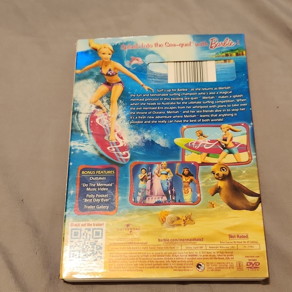 Barbie A mermaid Tale 2 DVD - Picture 3 of 5